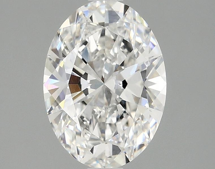 1.55 Carat Oval Shaped Ideal Cut VVS2 IGI Certified Lab Grown Diamond