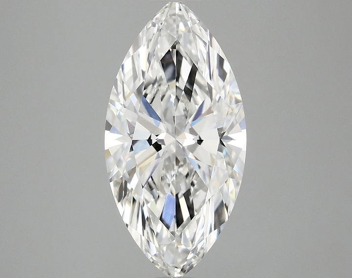 2.99 Carat Marquise Shaped Ideal Cut VVS2 IGI Certified Lab Grown Diamond