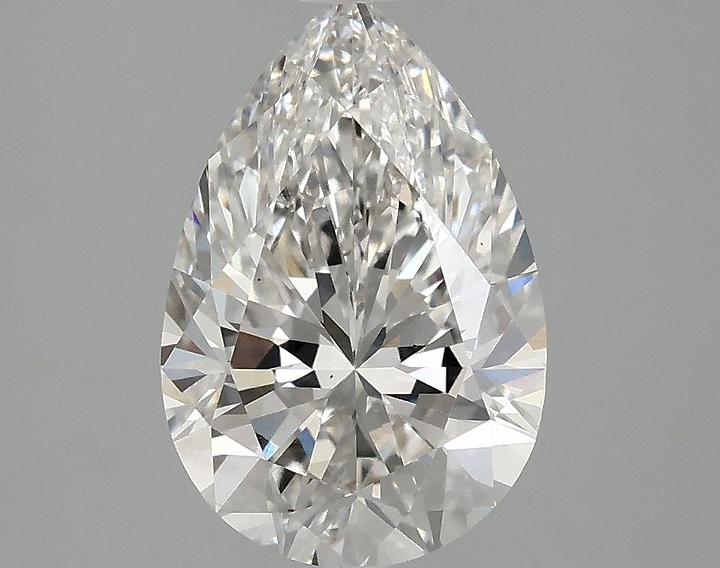 2.47 Carat Pear Shaped Excellent Cut VS1 IGI Certified Lab Grown Diamond