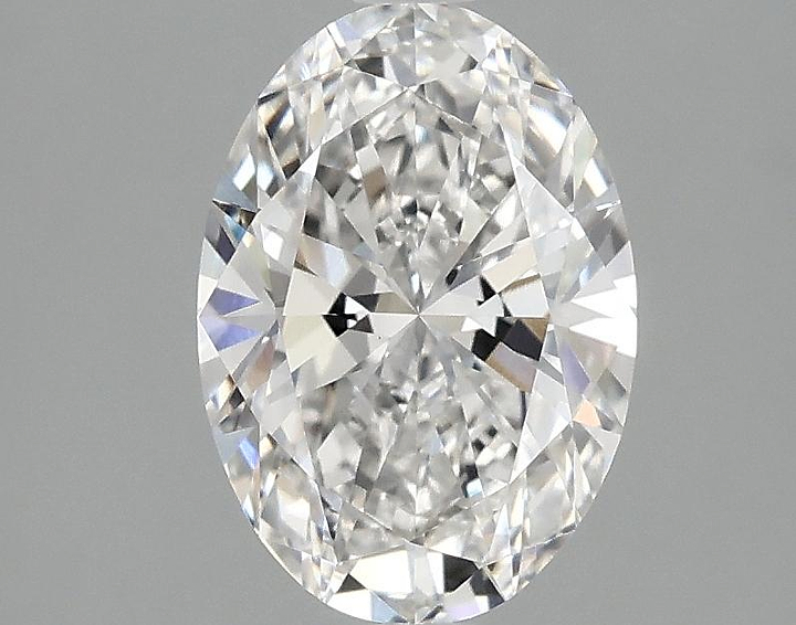 1.47 Carat Oval Shaped Ideal Cut VVS2 IGI Certified Lab Grown Diamond