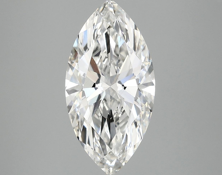 2.56 Carat Marquise Shaped Ideal Cut VS1 IGI Certified Lab Grown Diamond