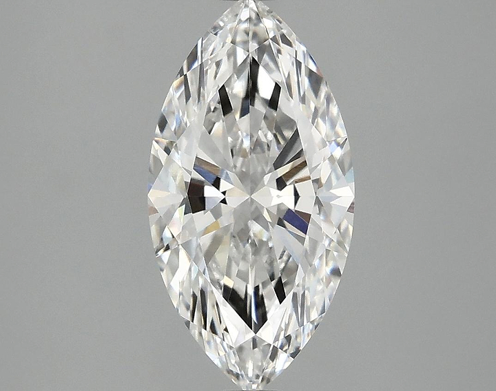 2.09 Carat Marquise Shaped Ideal Cut VVS2 IGI Certified Lab Grown Diamond