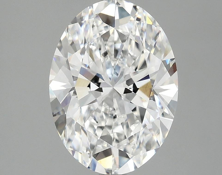 3.09 Carat Oval Shaped Excellent Cut VVS2 IGI Certified Lab Grown Diamond