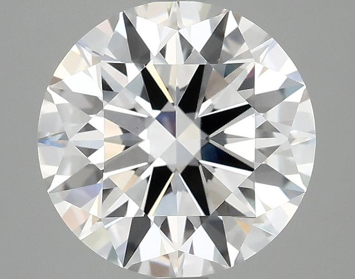 3.09 Carat Round Shaped Ideal Cut VVS2 IGI Certified Lab Grown Diamond