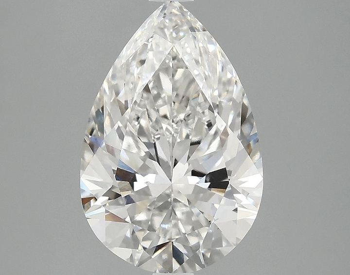3.02 Carat Pear Shaped Excellent Cut VS1 IGI Certified Lab Grown Diamond