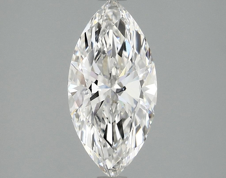 1.55 Carat Marquise Shaped Ideal Cut VVS2 IGI Certified Lab Grown Diamond