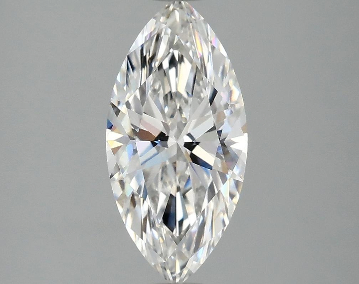 1.58 Carat Marquise Shaped Excellent Cut VVS2 IGI Certified Lab Grown Diamond