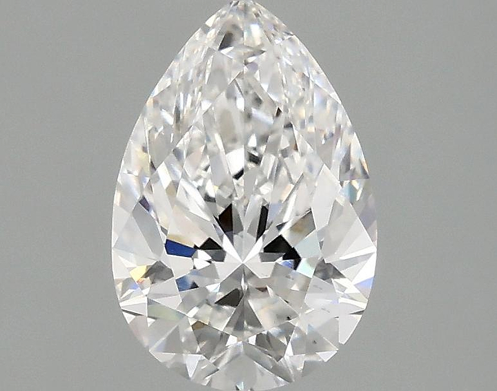 1.37 Carat Pear Shaped Excellent Cut VS2 IGI Certified Lab Grown Diamond
