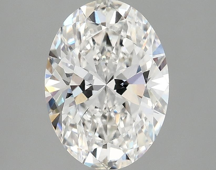2.05 Carat Oval Shaped Ideal Cut VVS2 IGI Certified Lab Grown Diamond