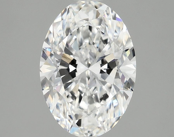 2.07 Carat Oval Shaped Ideal Cut VVS2 IGI Certified Lab Grown Diamond