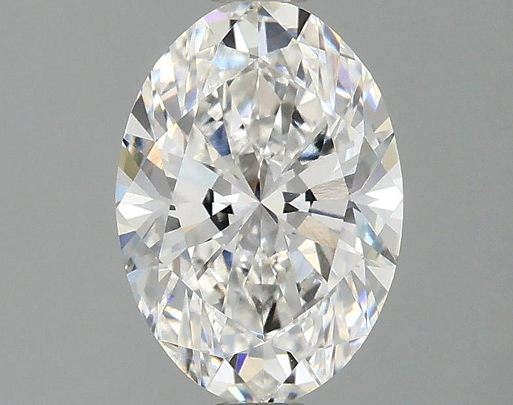 1.5 Carat Oval Shaped Ideal Cut VVS2 IGI Certified Lab Grown Diamond