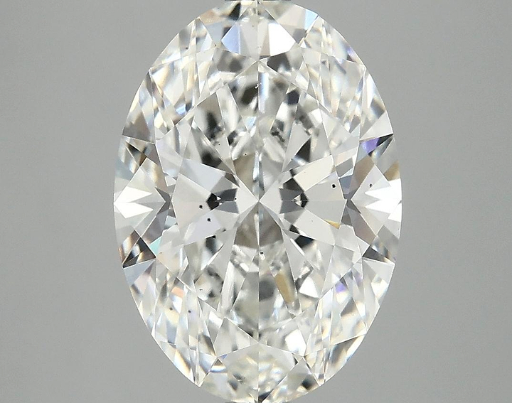 4.06 Carat Oval Shaped Ideal Cut SI1 IGI Certified Lab Grown Diamond