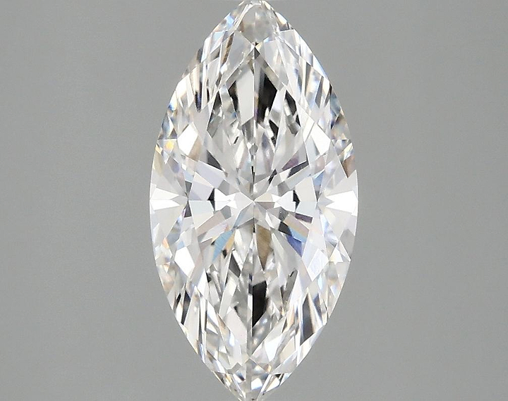 1.53 Carat Marquise Shaped Ideal Cut VVS2 IGI Certified Lab Grown Diamond
