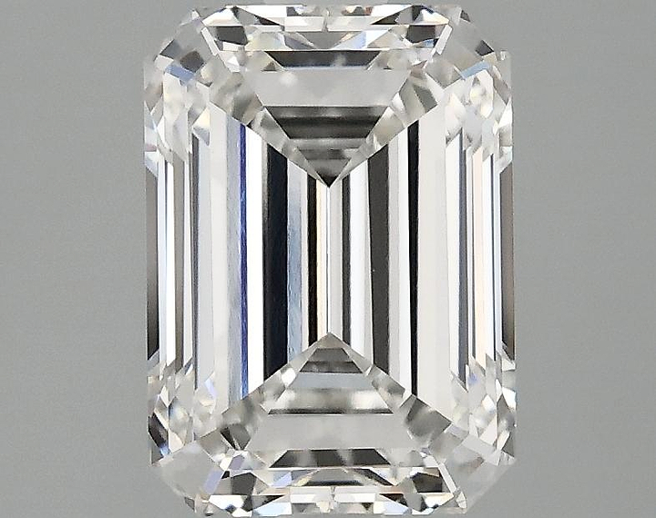 2.58 Carat Emerald Shaped Excellent Cut VVS2 IGI Certified Lab Grown Diamond