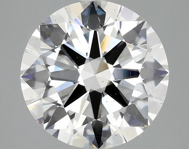 4.05 Carat Round Shaped Excellent Cut SI1 IGI Certified Lab Grown Diamond