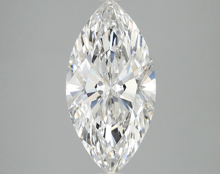 2.97 Carat Marquise Shaped Ideal Cut SI1 IGI Certified Lab Grown Diamond