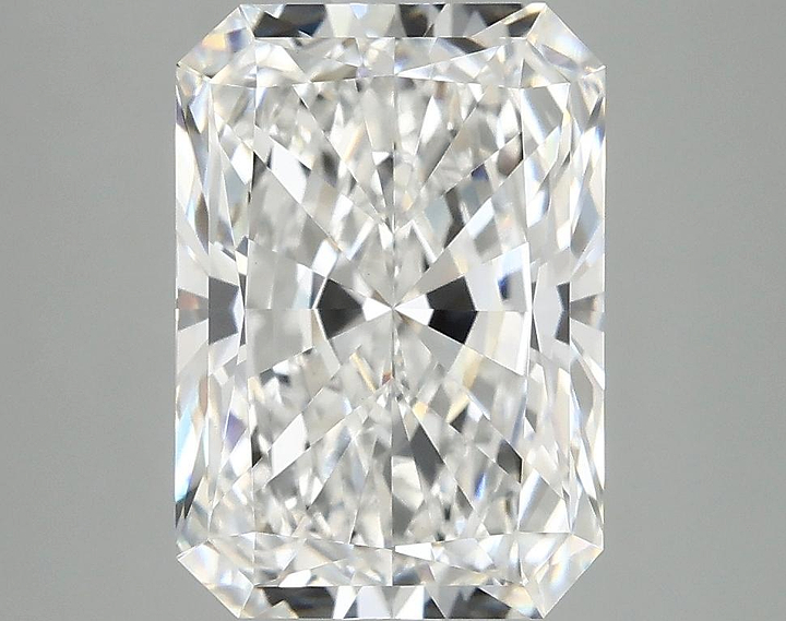 4.08 Carat Radiant Shaped Ideal Cut VVS2 IGI Certified Lab Grown Diamond