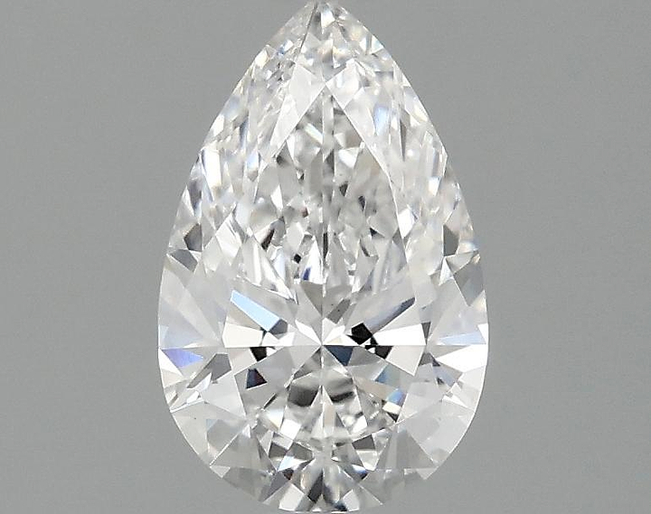 0.99 Carat Pear Shaped Ideal Cut VVS2 IGI Certified Lab Grown Diamond