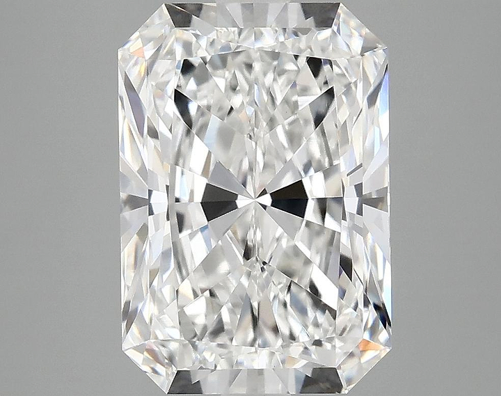 4.03 Carat Radiant Shaped Ideal Cut VVS2 IGI Certified Lab Grown Diamond