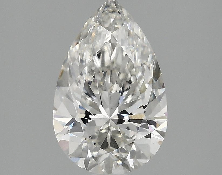 1.54 Carat Pear Shaped Ideal Cut VS1 IGI Certified Lab Grown Diamond