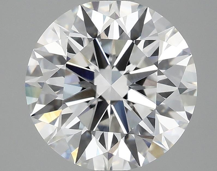 3.09 Carat Round Shaped Excellent Cut VVS2 IGI Certified Lab Grown Diamond