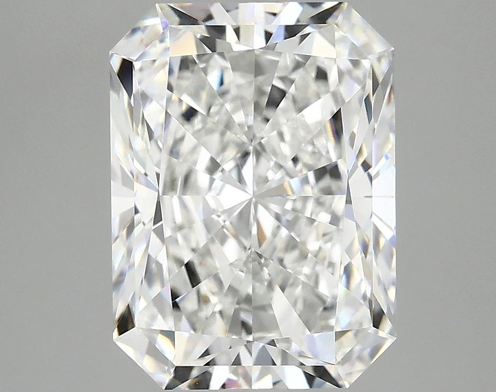 4.02 Carat Radiant Shaped Excellent Cut VVS2 IGI Certified Lab Grown Diamond