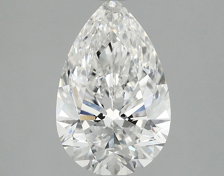 2.09 Carat Pear Shaped Ideal Cut VS1 IGI Certified Lab Grown Diamond