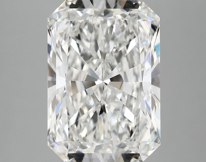 4.89 Carat Radiant Shaped Ideal Cut VVS2 IGI Certified Lab Grown Diamond