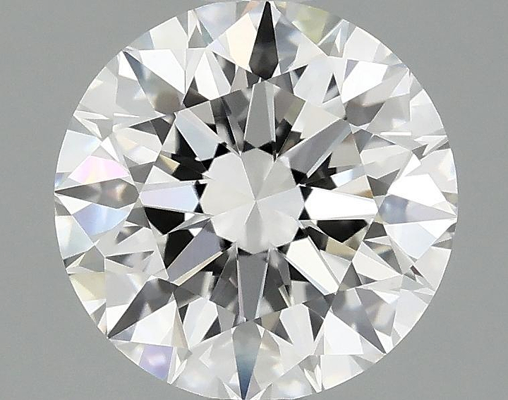 2.52 Carat Round Shaped Ideal Cut VVS2 IGI Certified Lab Grown Diamond