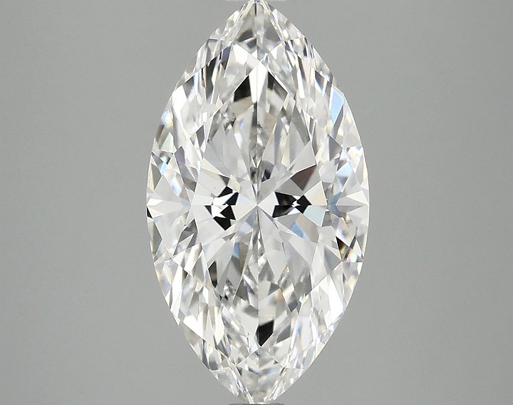 3.08 Carat Marquise Shaped Excellent Cut VS1 IGI Certified Lab Grown Diamond