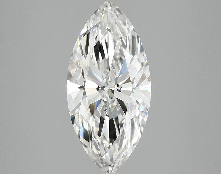 2.5 Carat Marquise Shaped Excellent Cut VS1 IGI Certified Lab Grown Diamond
