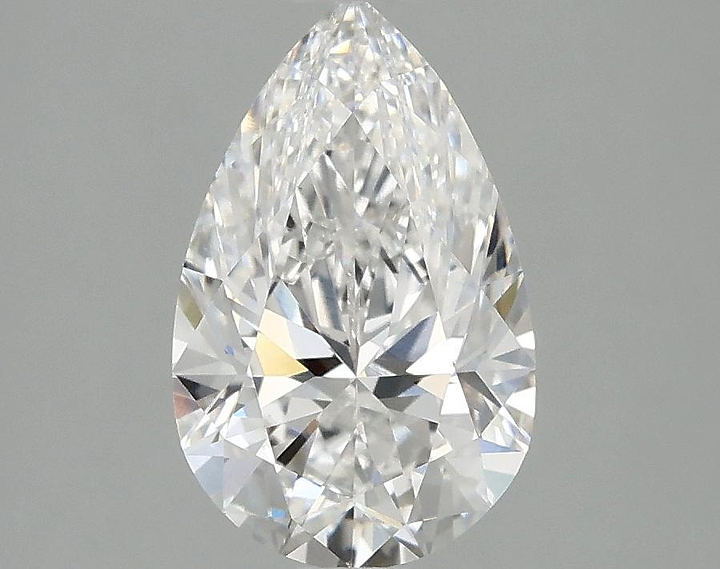 1.89 Carat Pear Shaped Ideal Cut VS1 IGI Certified Lab Grown Diamond