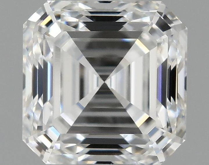 0.99 Carat Asscher Shaped Ideal Cut VVS2 IGI Certified Lab Grown Diamond