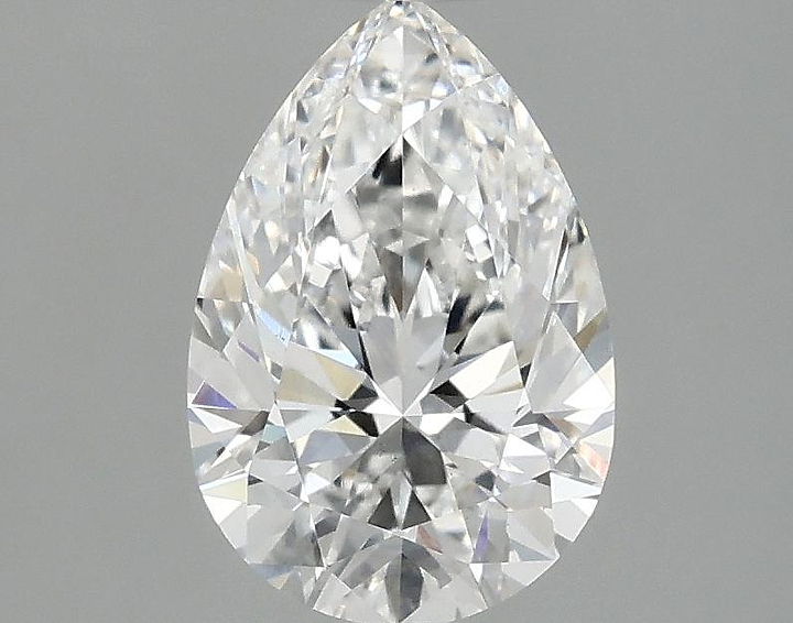 1.54 Carat Pear Shaped Excellent Cut VS1 IGI Certified Lab Grown Diamond