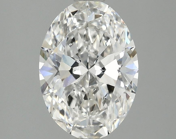 2.03 Carat Oval Shaped Ideal Cut VVS2 IGI Certified Lab Grown Diamond