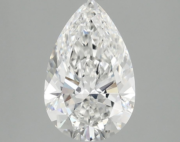 1.99 Carat Pear Shaped Ideal Cut VVS2 IGI Certified Lab Grown Diamond