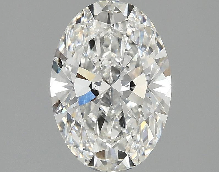 1.5 Carat Oval Shaped Ideal Cut VVS2 IGI Certified Lab Grown Diamond