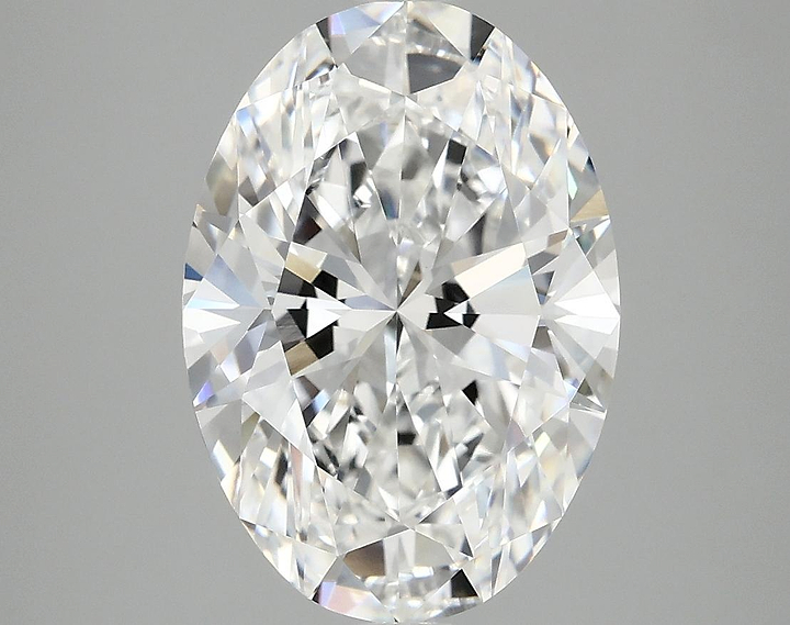 4.1 Carat Oval Shaped Ideal Cut VVS2 IGI Certified Lab Grown Diamond
