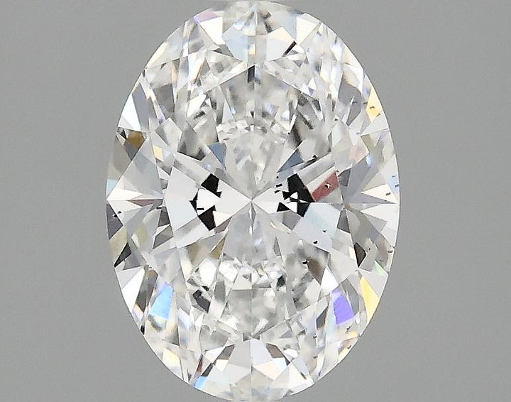 1.59 Carat Oval Shaped Excellent Cut SI1 IGI Certified Lab Grown Diamond