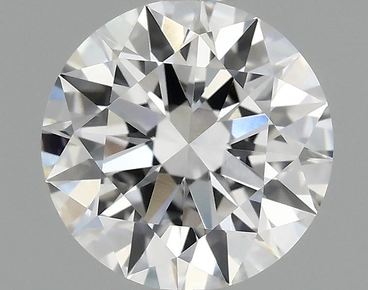 0.96 Carat Round Shaped Ideal Cut VVS2 IGI Certified Lab Grown Diamond