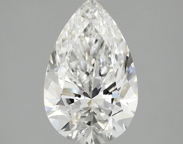 1.97 Carat Pear Shaped Ideal Cut VVS2 IGI Certified Lab Grown Diamond
