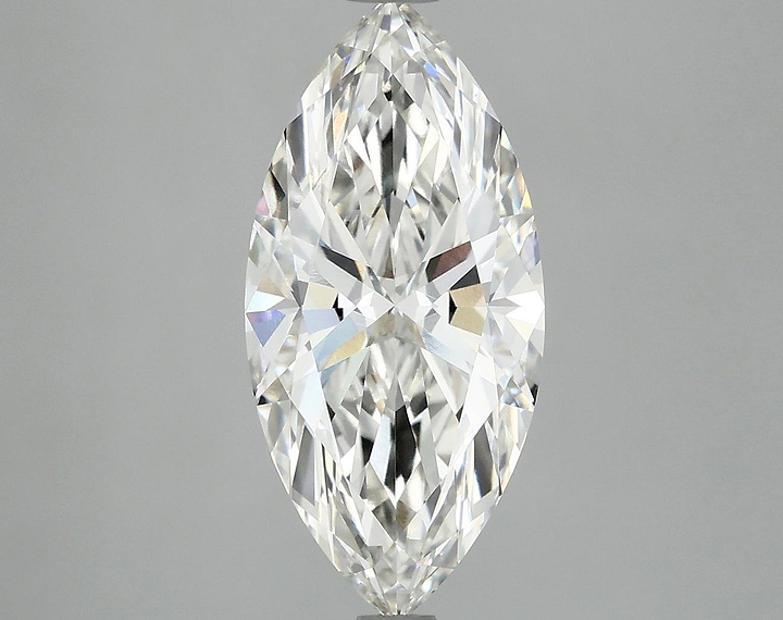 3.01 Carat Marquise Shaped Excellent Cut VVS2 IGI Certified Lab Grown Diamond