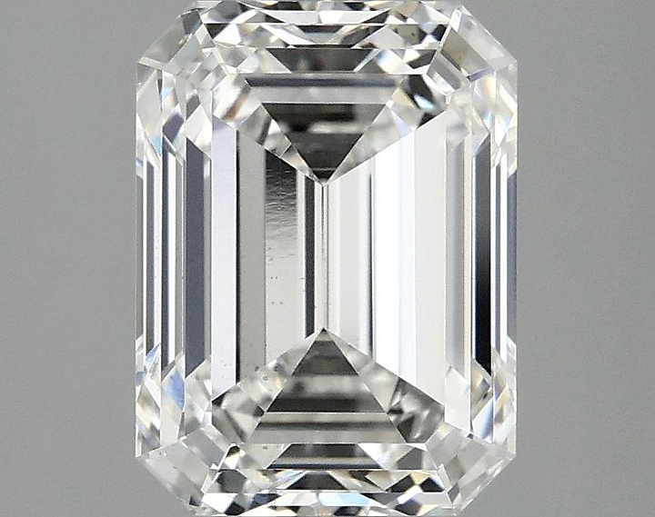 2.93 Carat Emerald Shaped Excellent Cut VS2 IGI Certified Lab Grown Diamond