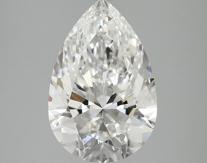 3.05 Carat Pear Shaped Excellent Cut VS1 IGI Certified Lab Grown Diamond