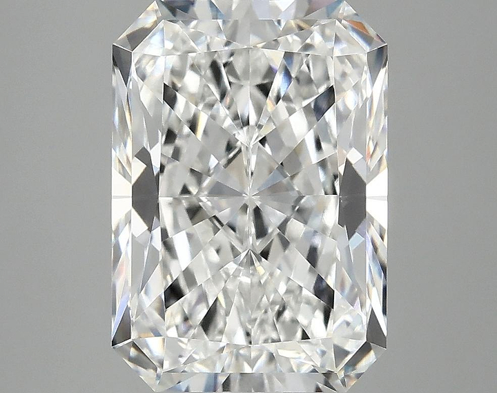 4.04 Carat Radiant Shaped Ideal Cut VVS2 IGI Certified Lab Grown Diamond