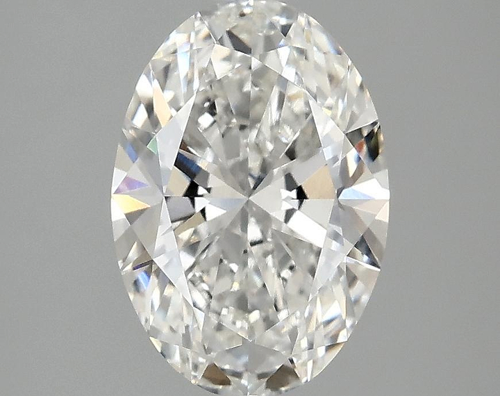 2.05 Carat Oval Shaped Ideal Cut VVS2 IGI Certified Lab Grown Diamond