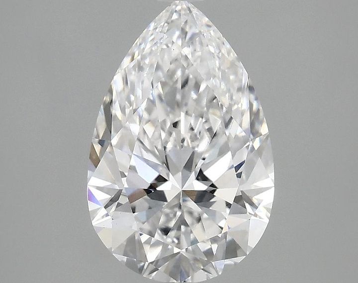2.1 Carat Pear Shaped Excellent Cut VS1 IGI Certified Lab Grown Diamond