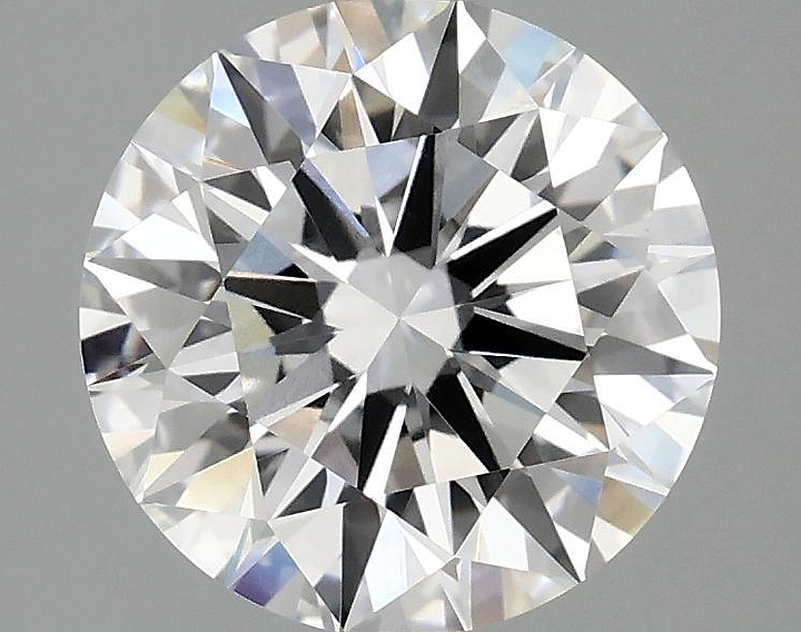 2.58 Carat Round Shaped Ideal Cut VVS2 IGI Certified Lab Grown Diamond