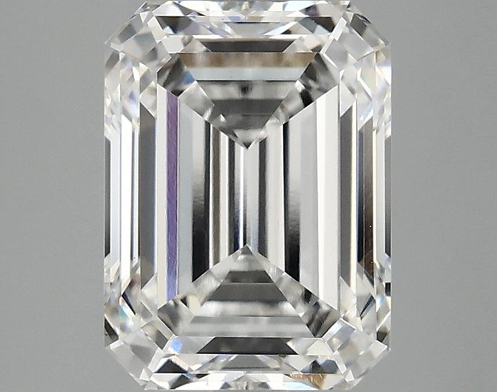 3.07 Carat Emerald Shaped Excellent Cut VS1 IGI Certified Lab Grown Diamond