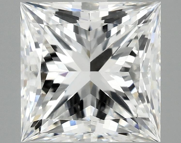 3.9 Carat Princess Shaped Ideal Cut VS1 IGI Certified Lab Grown Diamond